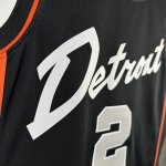 Maillot de Basket #2 Cunningham Detroit Pistons 23-24 city Imprimé